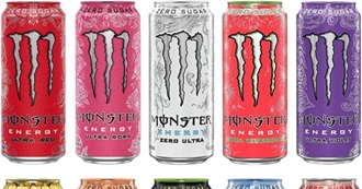 All Monster Flavors ( 2025!!!)