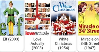 Christmas Movies Watched in the 2024 Season