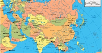 Cities I Want to Visit in Asia/Oceania/Africa
