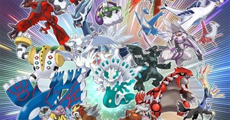 All Legendary and Mythical Pokemon