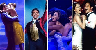 Golden Globe Nominated Musicals