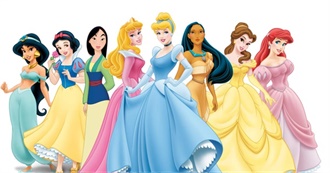Disney Princess Movies (Up to 2019)