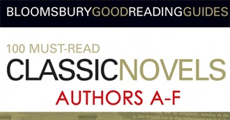 Authors A-F From 100 Must-Read Classic Novels (Plus 150 Recommended Extras)