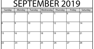 Films/TV Shows James Watched in September 2019.