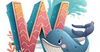 Favourite Things Starting With W