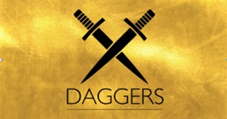 Winners of the (CWA) Gold Dagger Award