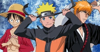 TOP 50 Anime Bucket List