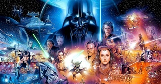 Star Wars Movie&#39;s List by JG