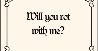 Gloom&#39;s 100 Favorite Movies