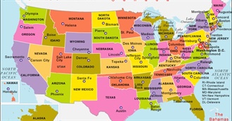 Places LL Visited in Each of the 50 States of the USA