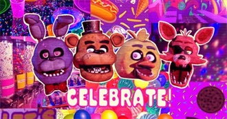 Five Night&#39;s at Freddys Characters