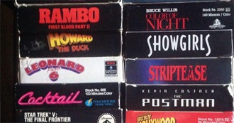 Winners of the Razzie for Worst Picture