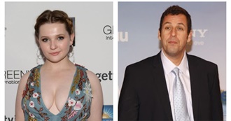 Abigail Breslin and Adam Sandler