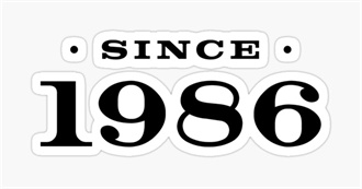 The Most Popular Books of 1986