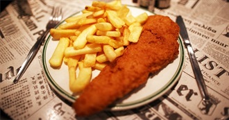 Common Foods on a British Family Table
