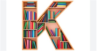 Books With Titles Starting With the Letter &quot;K&quot;