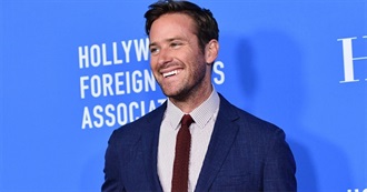 Armie Hammer Filmography (2018)