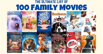 The Ultimate List of 100+ Family Movies for Family Movie Night (Movielisticles)