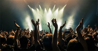 Artists Jennifer Has Seen Live