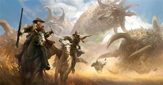 10 Books Waiting to Be Read, Weird West Edition, Volume 01