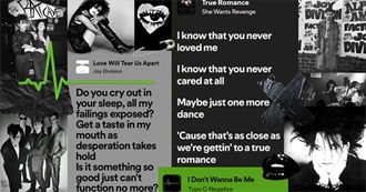 Wednesday the Second&#39;s Essential Goth Albums