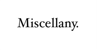 Miscellaneous Persons, Places and Things