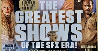 The 30 Greatest Shows of the SFX Era! (Sfx UK March 2025)