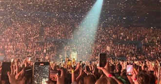 Artists Julia Has Seen Live in Concert