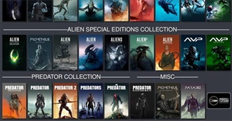 Alien + Predator Movie List Ranked
