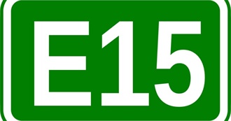 Travelling Europe: European Route E15