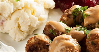 Popular Foods in Sweden