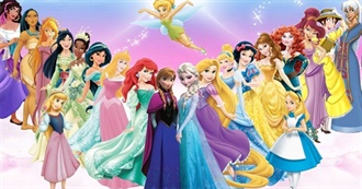DISNEY PRINCESSES FILMS 1937-Present