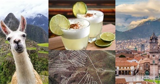 Peru: National Pisco Sour Day Travel List