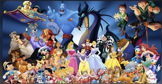 A-Z Cartoon Movie Characters