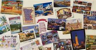 Places Toniy Has Postcards From