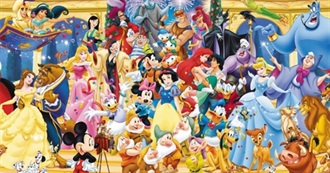 204 Disney Characters