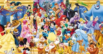 204 Disney Characters