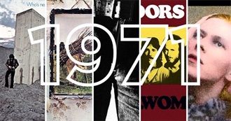 Favourite Albums Released in 1971