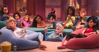 Every Disney Princess Movie