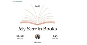 All Si&#226;n&#39;s Goodreads Reading for 2023