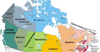 All of the Canadian Provinces and the Territories
