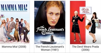 Meryl Streep Movies Seen by SW