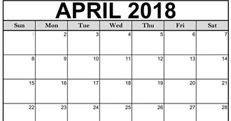 Films Weird Paul Saw in April 2018