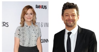 Amy Poehler and Andy Serkis