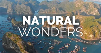 Top 50 Natural Wonders of the World