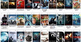 Glenn&#39;s Top 10s of the Decade by Year, 2010-2019