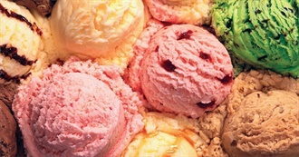 Top Ten Ice Cream Flavours