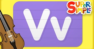 The First Forty Things MH Can Think of That Start With V