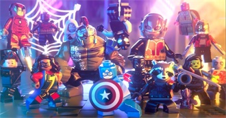 Lego Marvel Games Characters