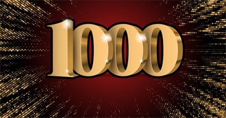 Todd&#39;s Top 1,000